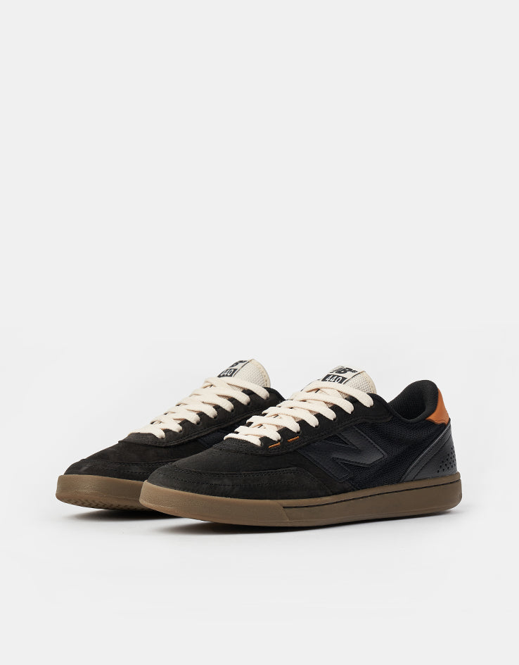 New Balance Numeric 440 Skate Shoes - Black/Orange/Gum