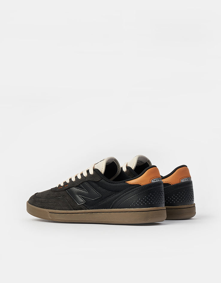 New Balance Numeric 440 Skate Shoes - Black/Orange/Gum