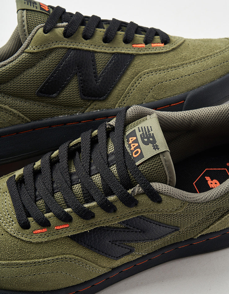 New Balance Numeric 440 Skate Shoes - Olive/Black