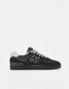 New Balance Numeric 574 Skate Shoes - Black/Grey/Black