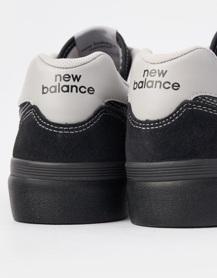 New Balance Numeric 574 Skate Shoes - Black/Grey/Black
