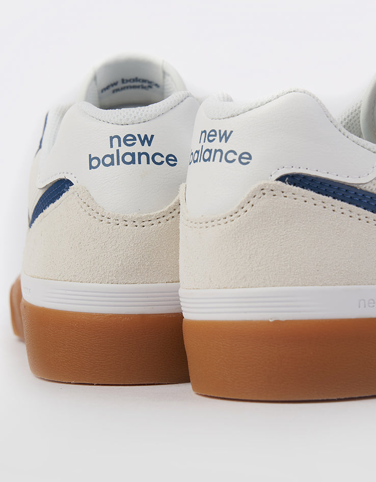New Balance Numeric 574 Skate Shoes - Sea Salt/Blue