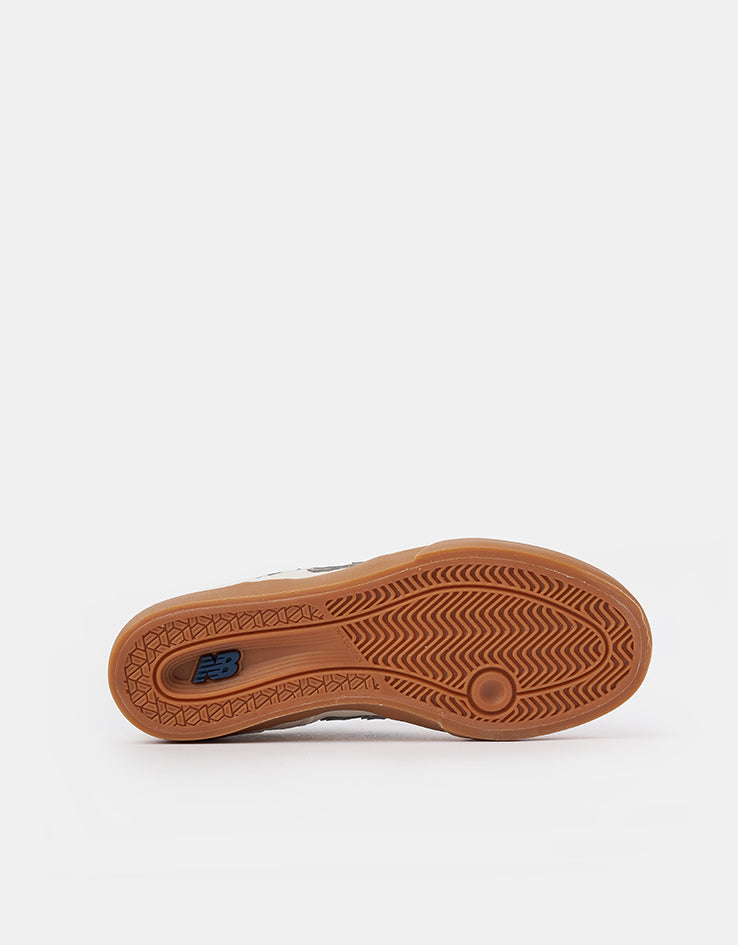 New Balance Numeric 574 Skate Shoes - Sea Salt/Blue