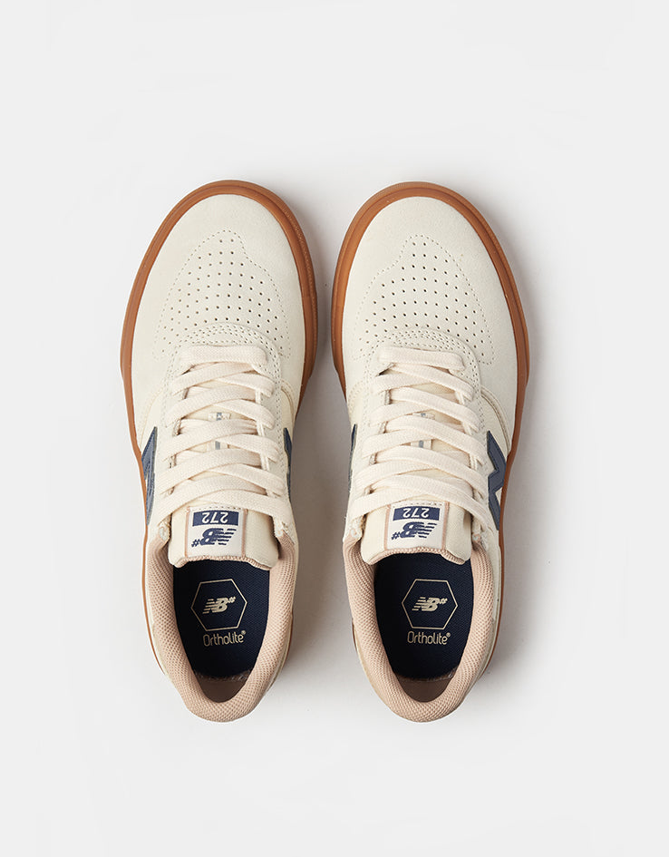 New Balance Numeric 272 Skate Shoes - Sea Salt/Gum