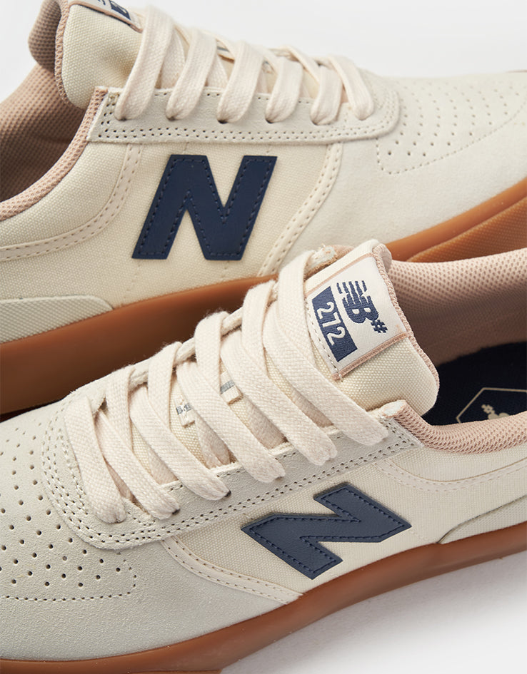 New Balance Numeric 272 Skate Shoes - Sea Salt/Gum