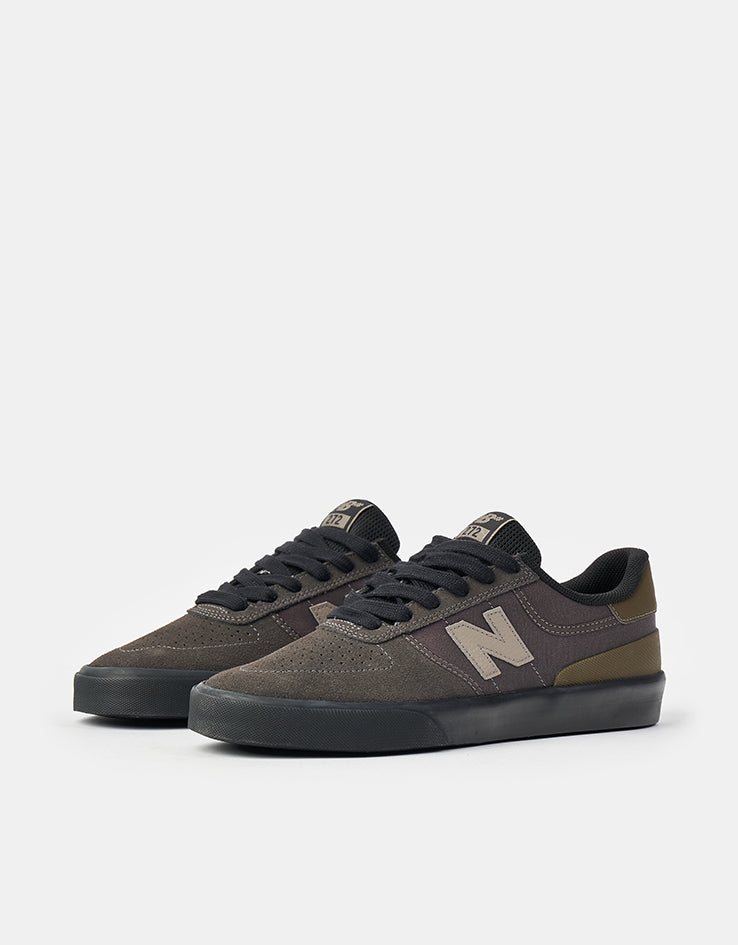 New Balance Numeric 272 Skate Shoes - Dark Grey/Olive