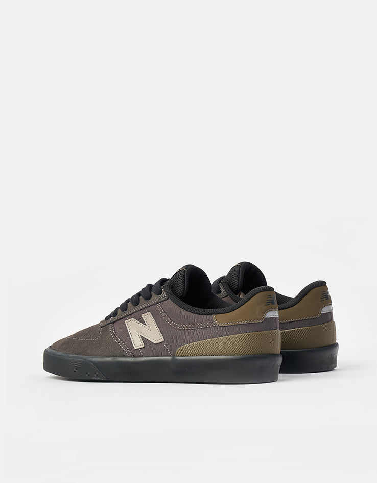 New Balance Numeric 272 Skate Shoes - Dark Grey/Olive
