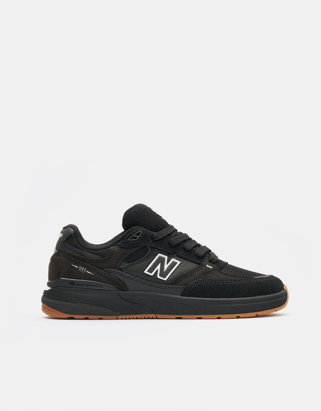New Balance Numeric 933 Andrew Reynolds Skate Shoes - Black/Black