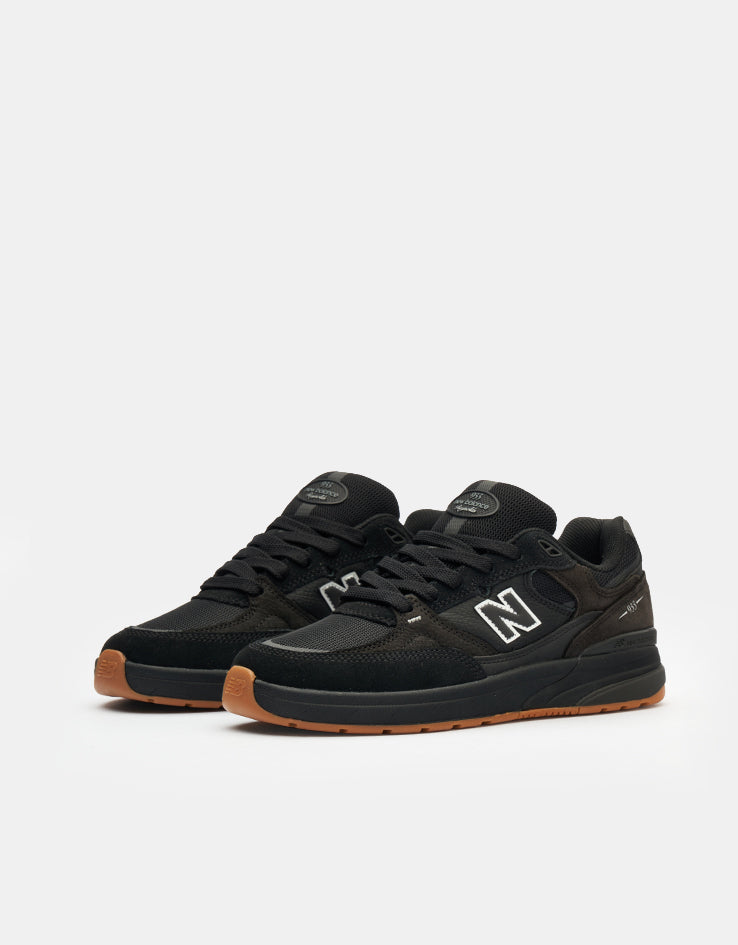 New Balance Numeric 933 Andrew Reynolds Skate Shoes - Black/Black