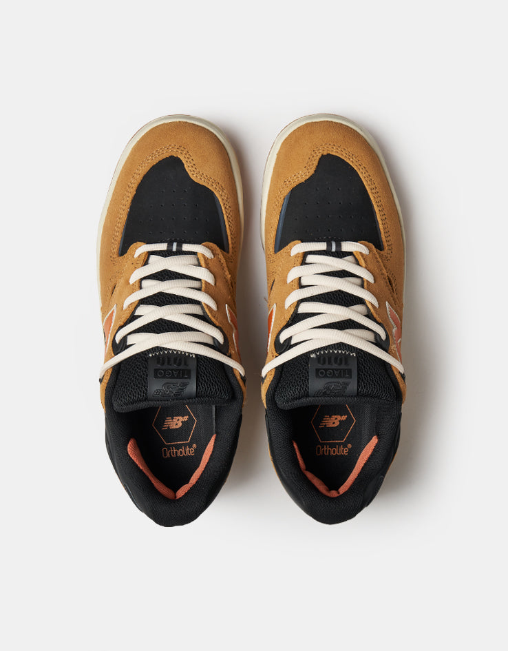 New Balance Numeric 1010 Tiago Lemos Skate Shoes - Camel/Orange
