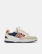New Balance Numeric 808 Light Tiago Lemos Skate Shoes - Sea Salt/Navy
