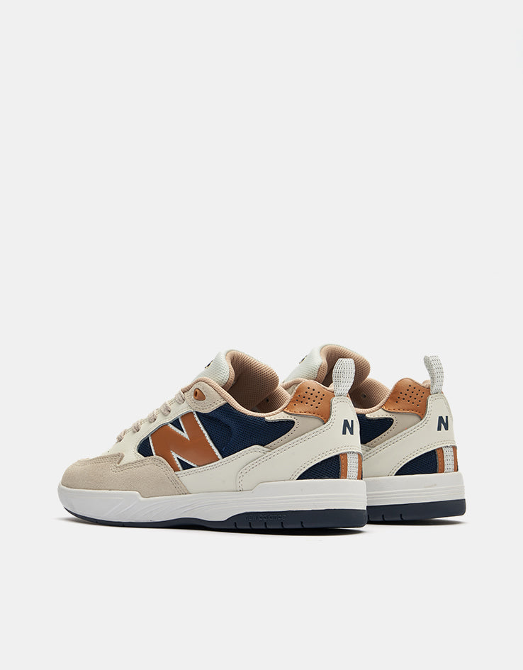 New Balance Numeric 808 Light Tiago Lemos Skate Shoes - Sea Salt/Navy