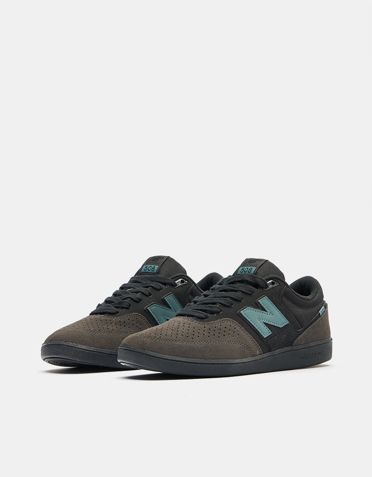 New Balance Numeric 508 Brandon Westgate Skate Shoes - Dark Grey/Teal