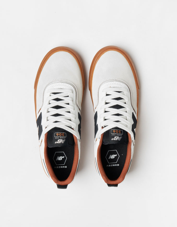 New Balance Numeric 306 Jamie Foy Skate Shoes - Sea Salt/Gum