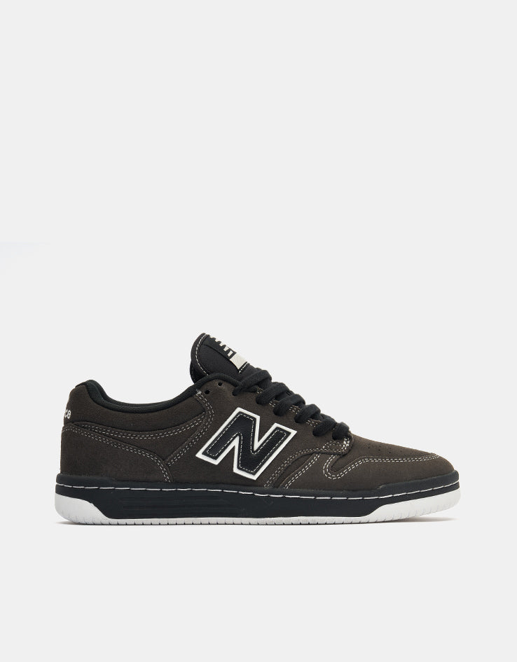 New Balance Numeric 480 Skate Shoes - Dark Grey/Black