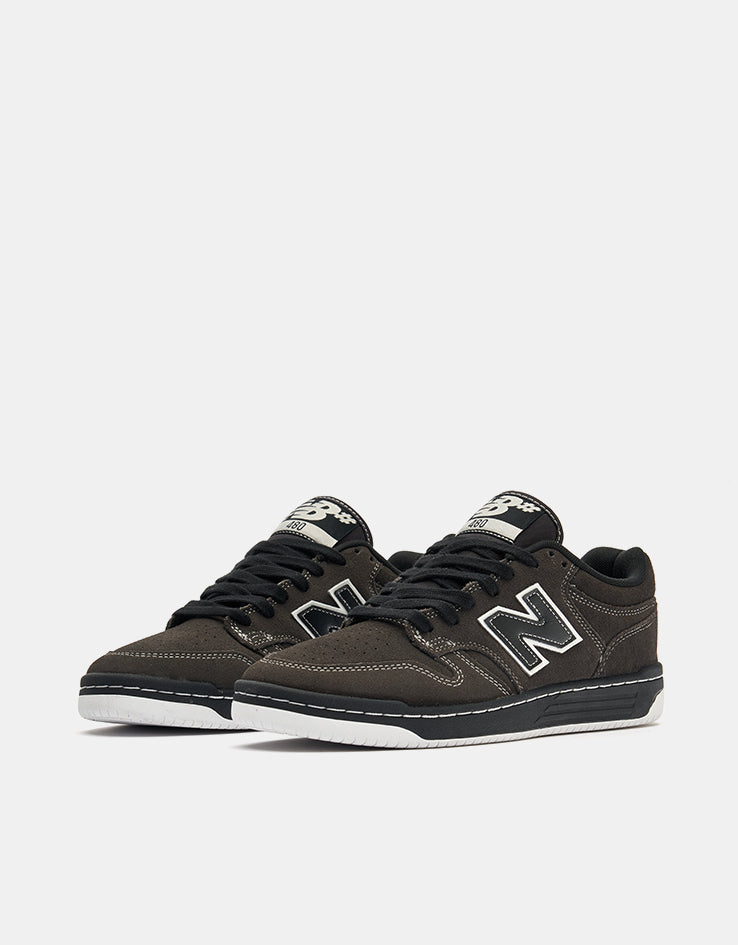 New Balance Numeric 480 Skate Shoes - Dark Grey/Black
