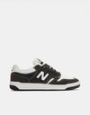 New Balance Numeric 480 Skate Shoes - Dark Grey/White