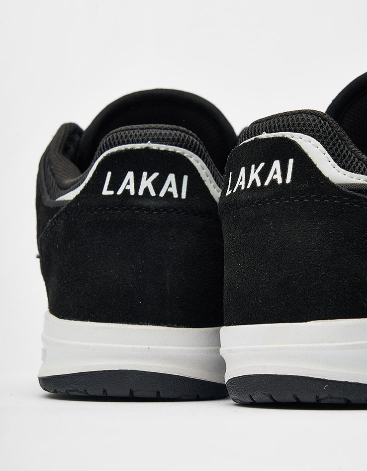 Lakai Telford Low Skate Shoes - Black/White
