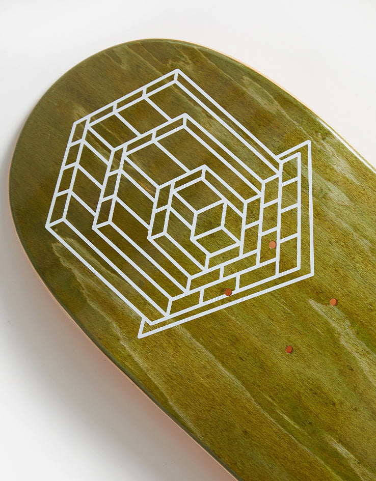 The National Skateboard Co. Gallop Logo MC Skateboard Deck - 8.125”