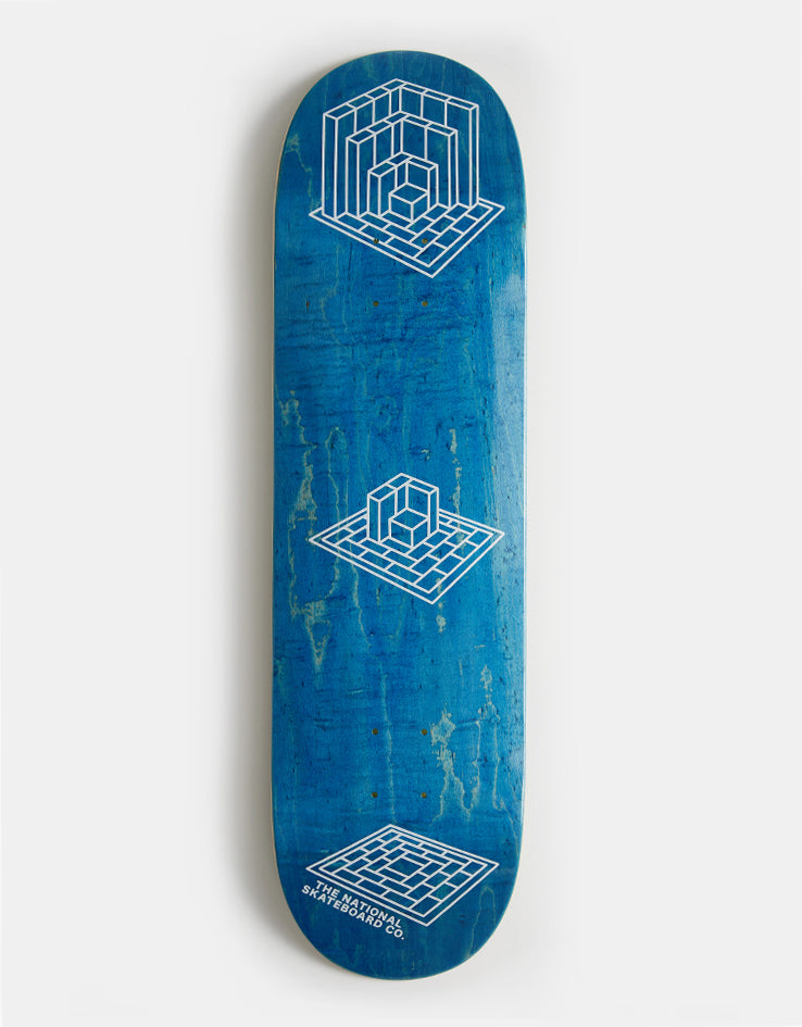 The National Skateboard Co. Gallop Logo MC Skateboard Deck - 8.5”