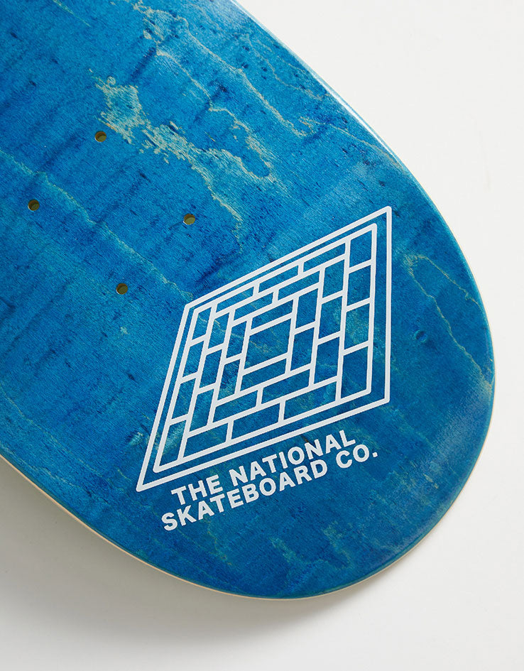 The National Skateboard Co. Gallop Logo MC Skateboard Deck - 8.5”