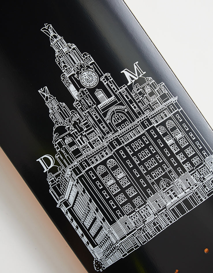 The National Skateboard Co. Mackey Liver Building HC Guest Skateboard Deck - 8.375"