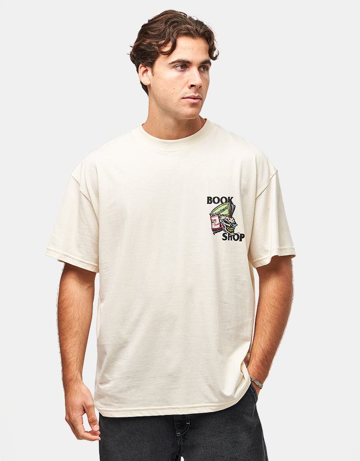 Pas De Mer Black Book T-Shirt - Cream