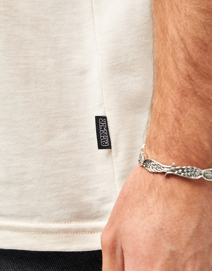 Pas De Mer Black Book T-Shirt - Cream