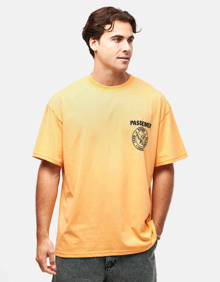 Pas De Mer Fishing Club T-Shirt - Orange