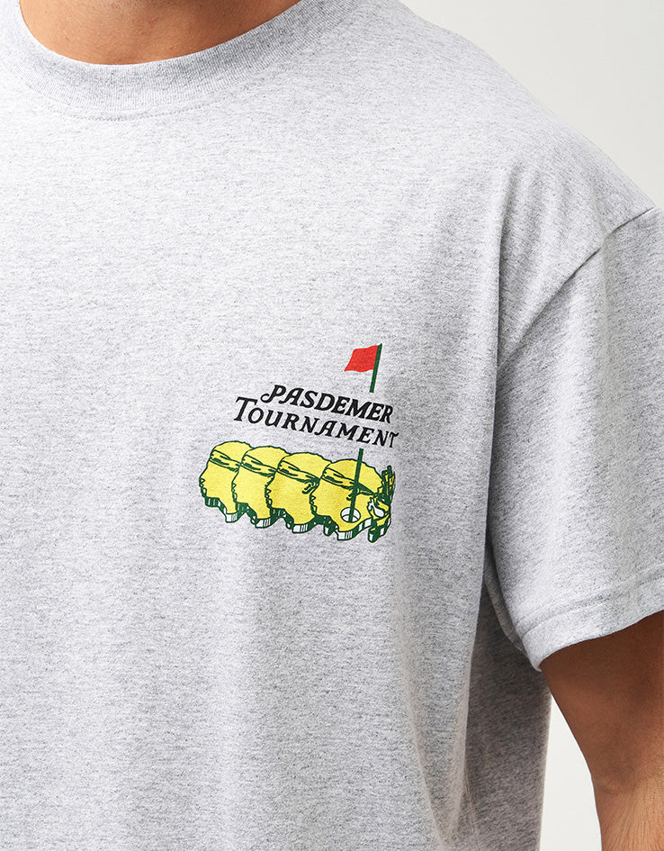 Pas De Mer Golf Course T-Shirt - Grey Melange