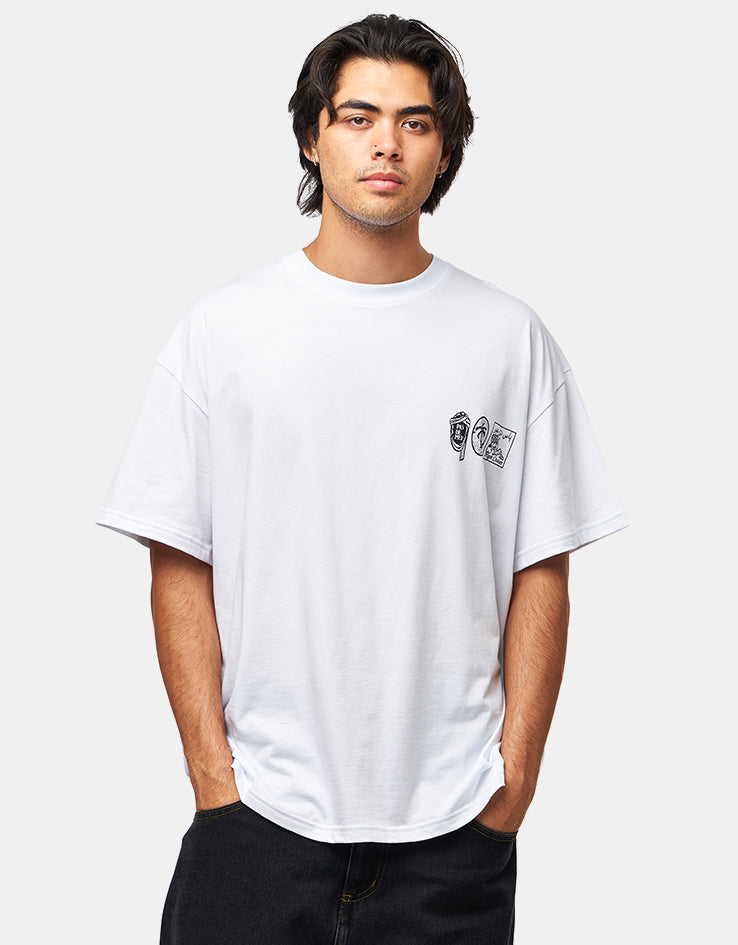 Pas De Mer Midnight  Desert T-Shirt - White