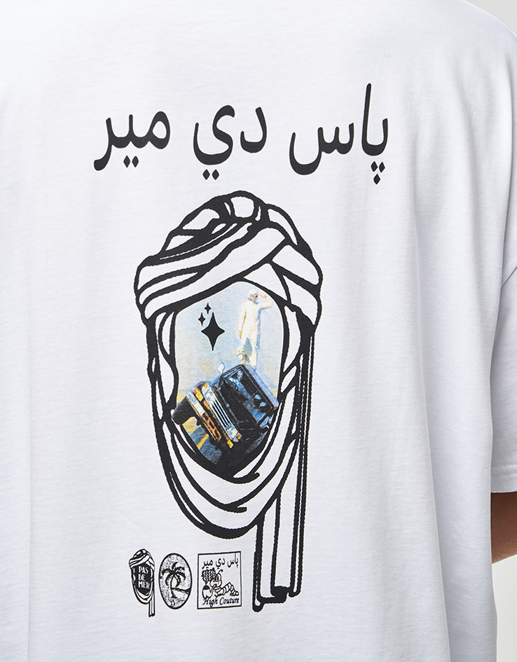 Pas De Mer Midnight  Desert T-Shirt - White