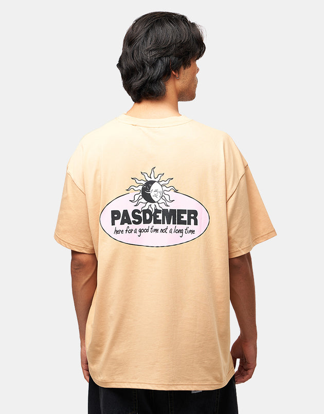 Pas De Mer Not Long Time T-Shirt - Light Brown