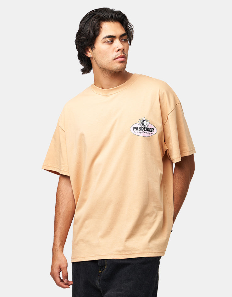 Pas De Mer Not Long Time T-Shirt - Light Brown