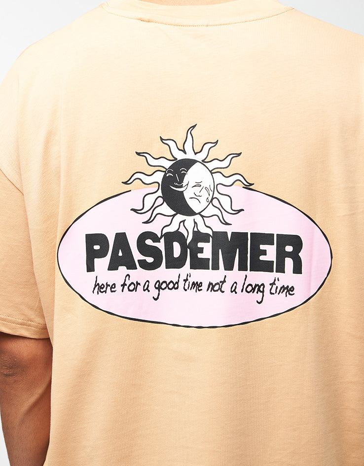 Pas De Mer Not Long Time T-Shirt - Light Brown