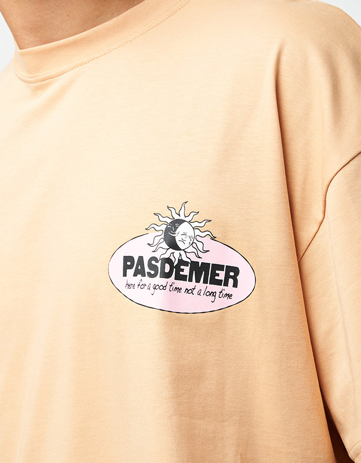 Pas De Mer Not Long Time T-Shirt - Light Brown