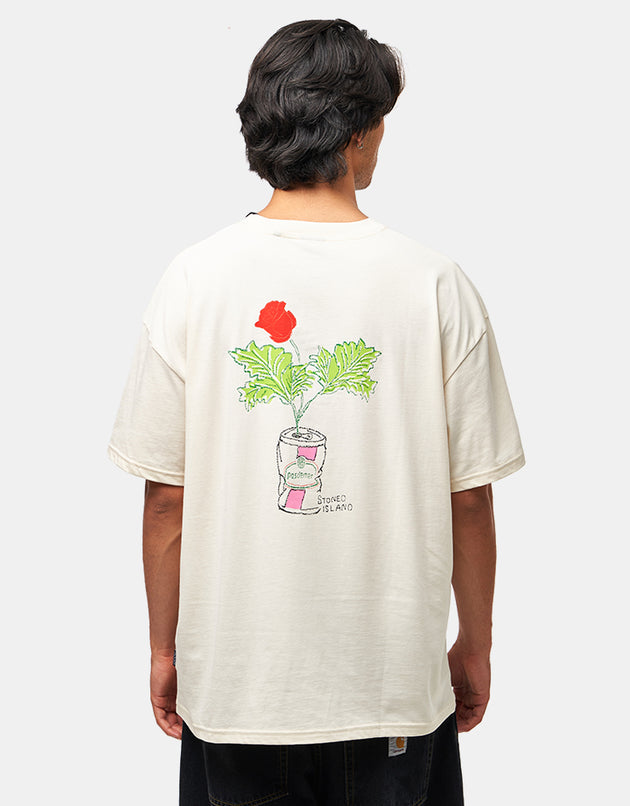 Pas De Mer Lattina T-Shirt - Cream