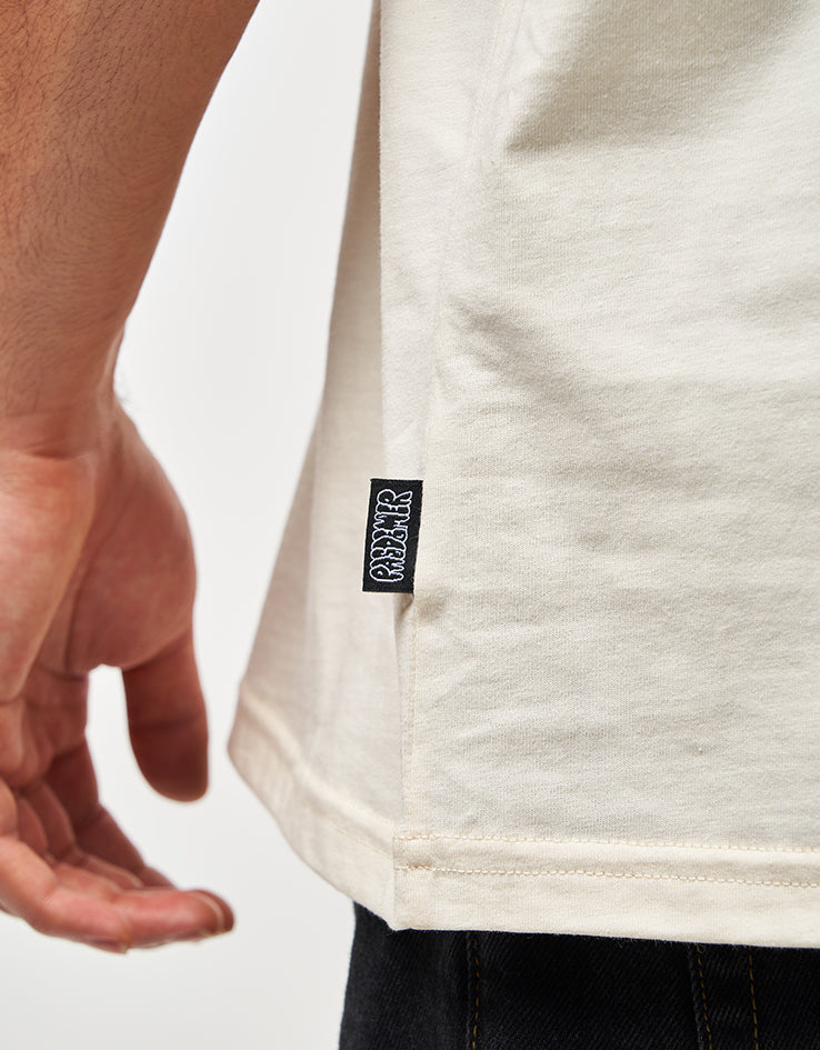 Pas De Mer Lattina T-Shirt - Cream