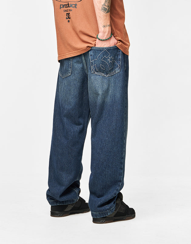 DC Worker Baggy Denim - Dark Denim