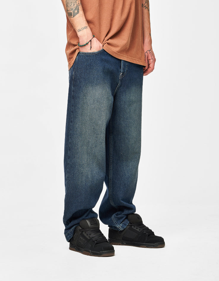 DC Worker Baggy Denim - Dark Denim