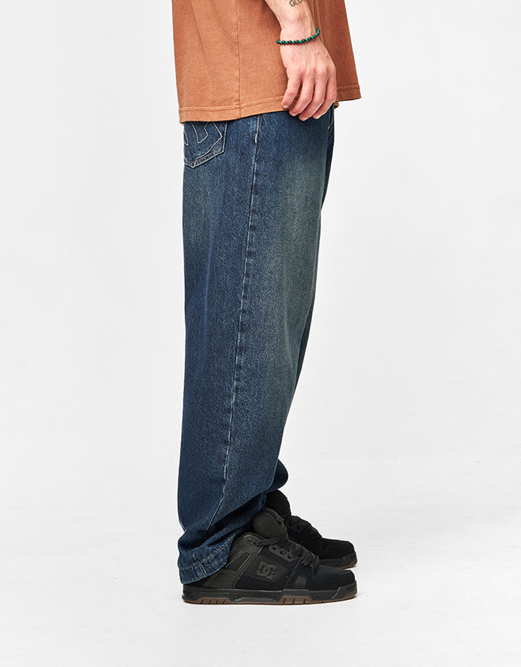DC Worker Baggy Denim - Dark Denim