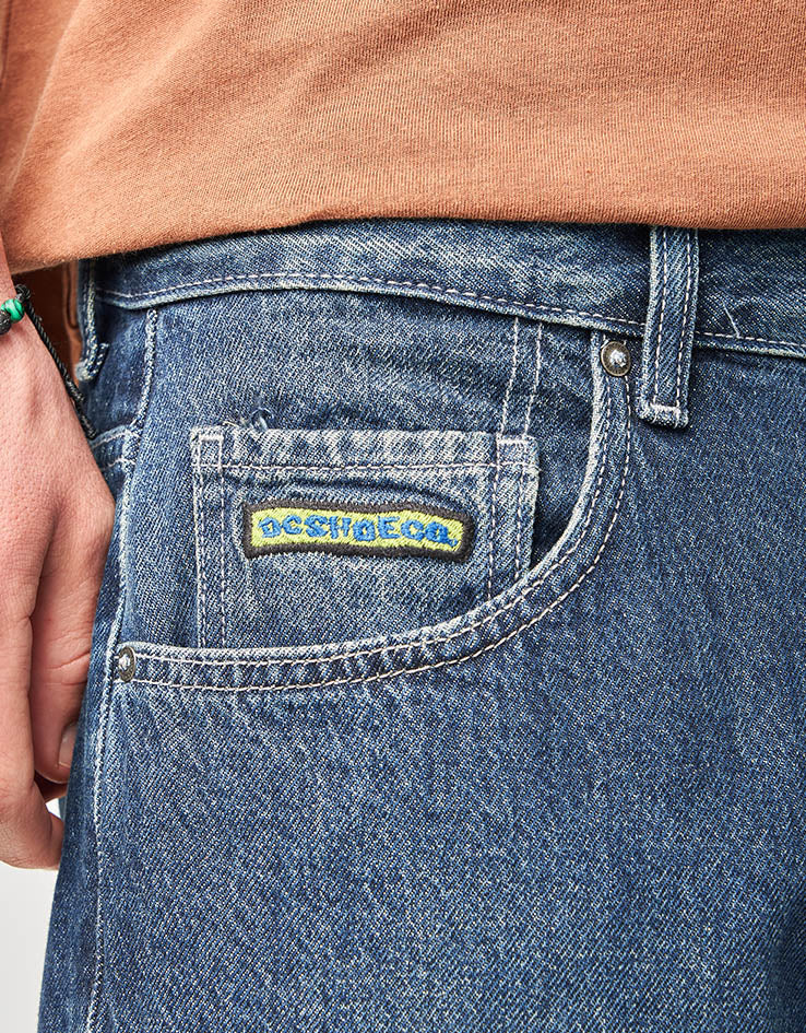 DC Worker Baggy Denim - Dark Denim