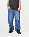 DC Worker Baggy Denim - Stone Indigo