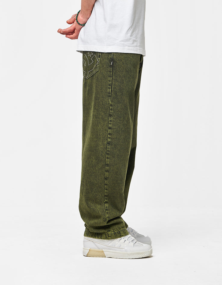 DC Worker Baggy Denim - Bronze Green