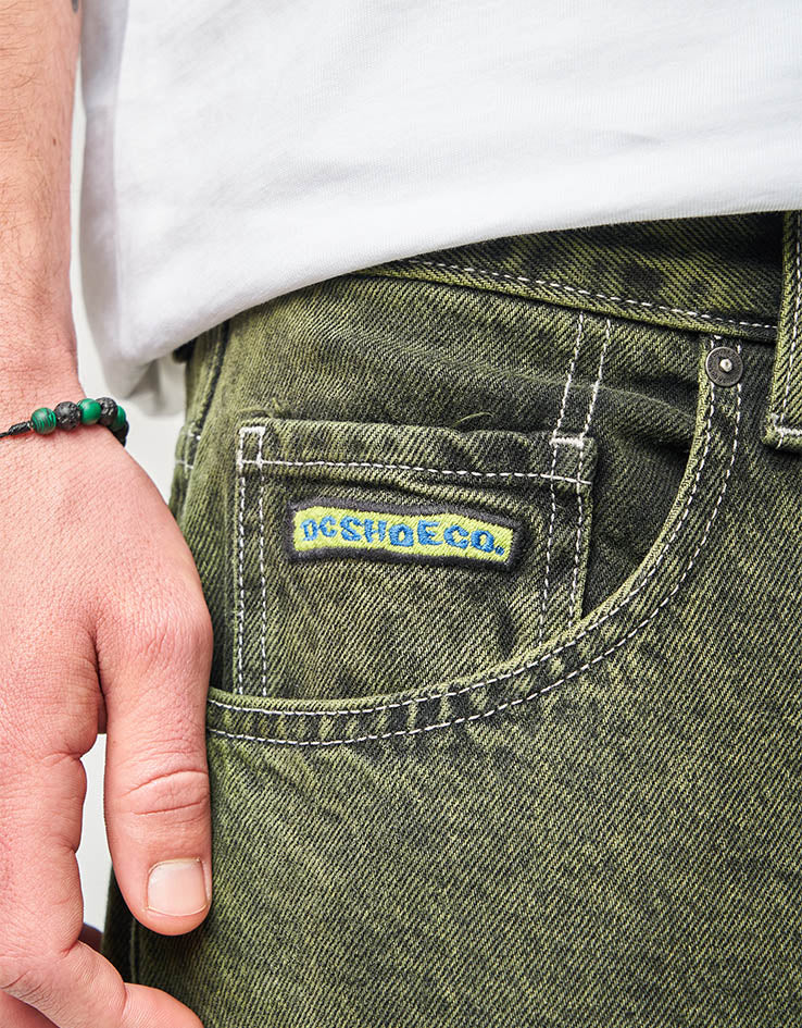 DC Worker Baggy Denim - Bronze Green
