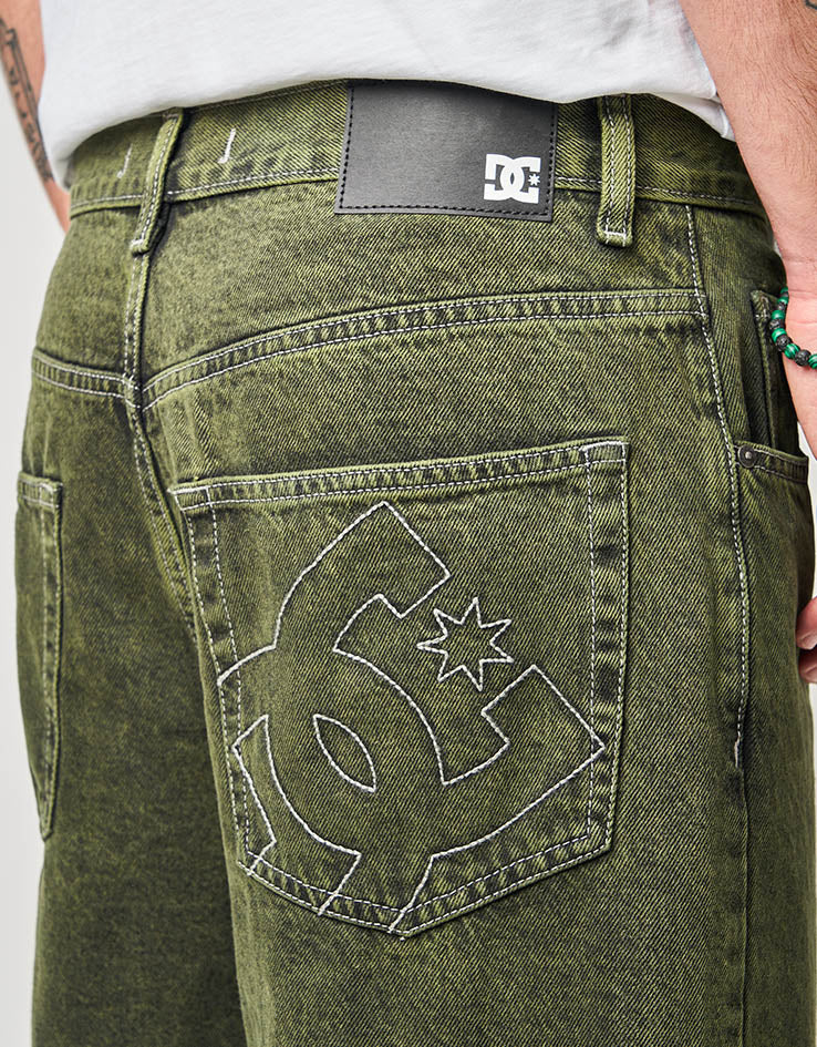 DC Worker Baggy Denim - Bronze Green