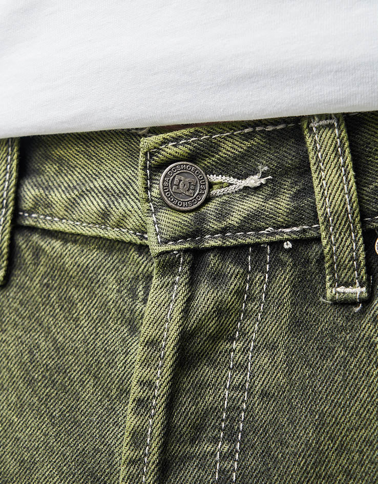 DC Worker Baggy Denim - Bronze Green