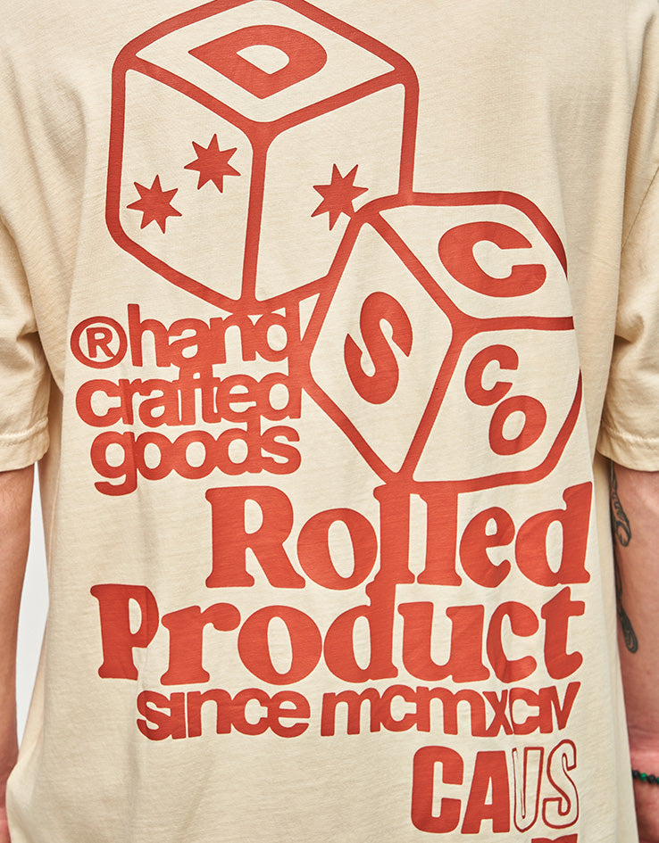 DC High Rollin T-Shirt - Oatmeal