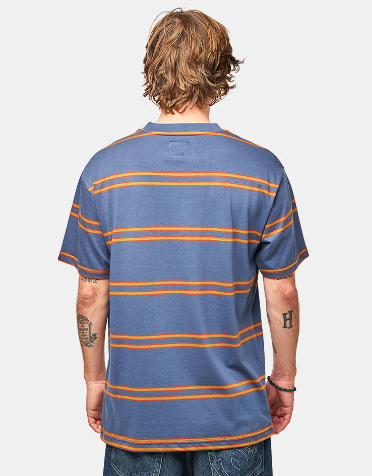 DC Maximize Striped T-Shirt - Dark Denim