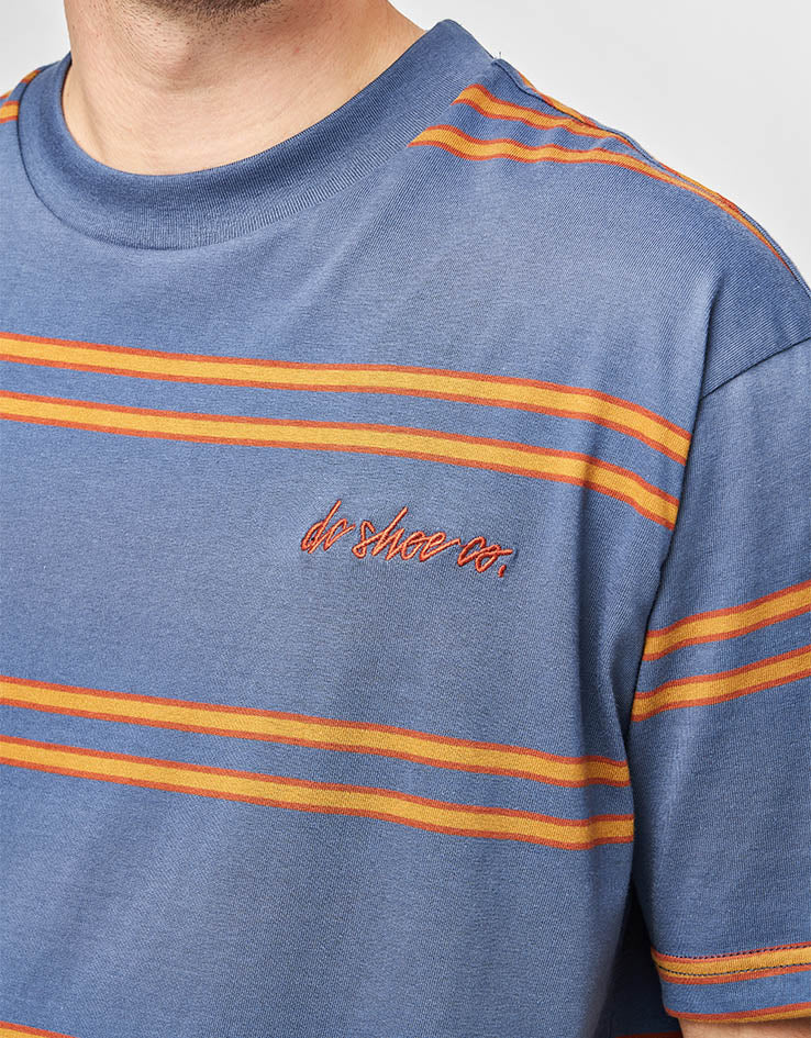 DC Maximize Striped T-Shirt - Dark Denim